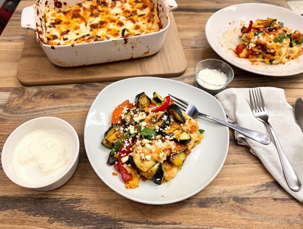 par quoi remplacer la béchamel dans les lasagnes