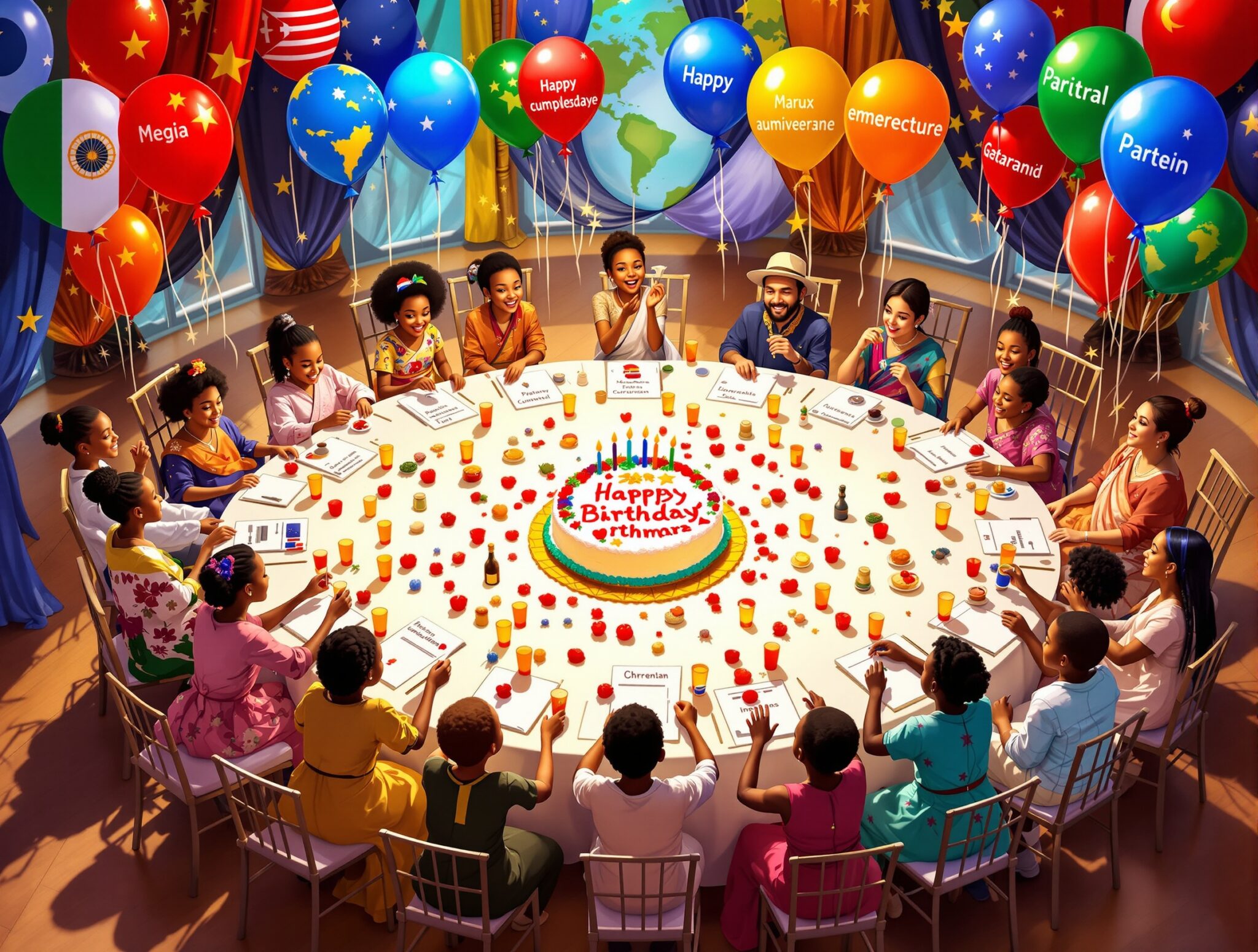 Dire "Joyeux anniversaire" dans toutes les langues : expressions et