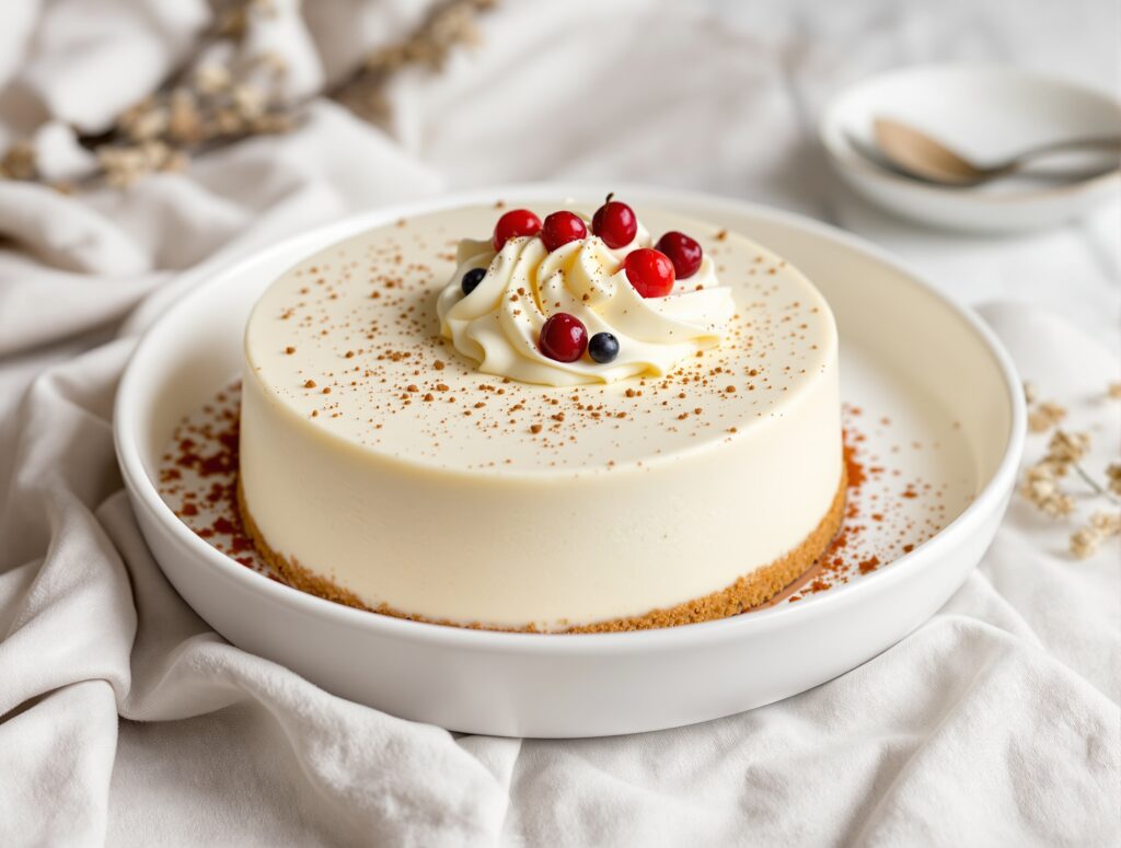 entremet à la vanille