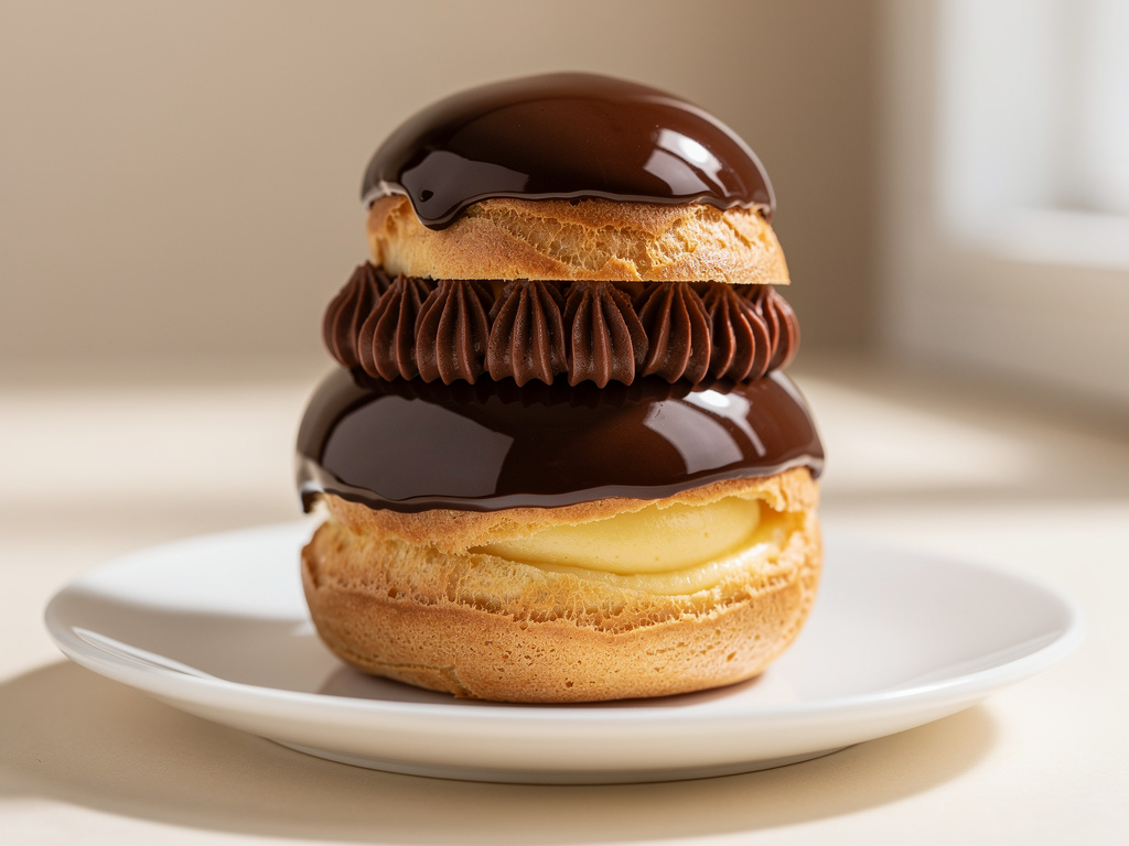 religieuse au chocolat