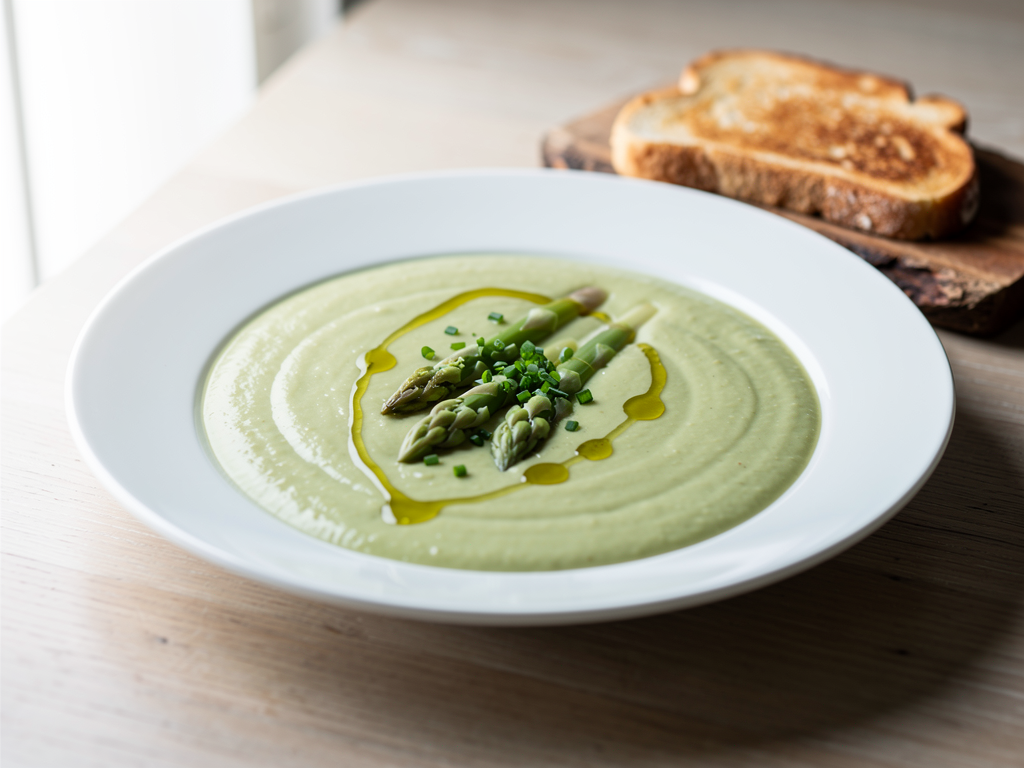 velouté d'asperges rapide