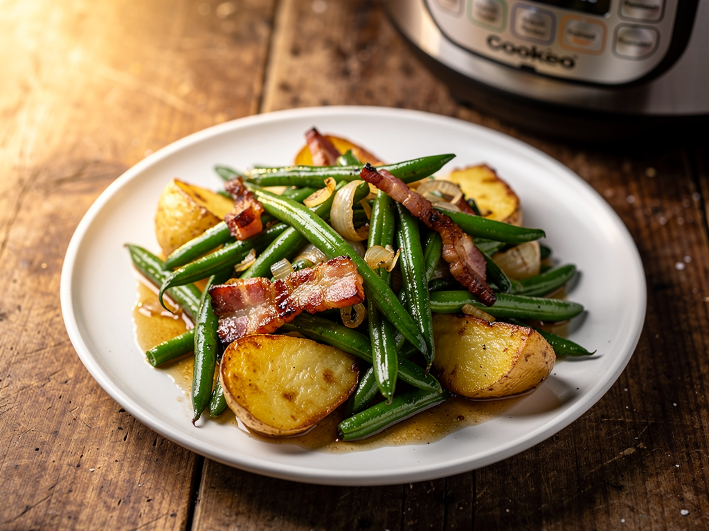 haricots verts cookeo