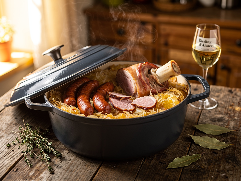 comment réchauffer une choucroute