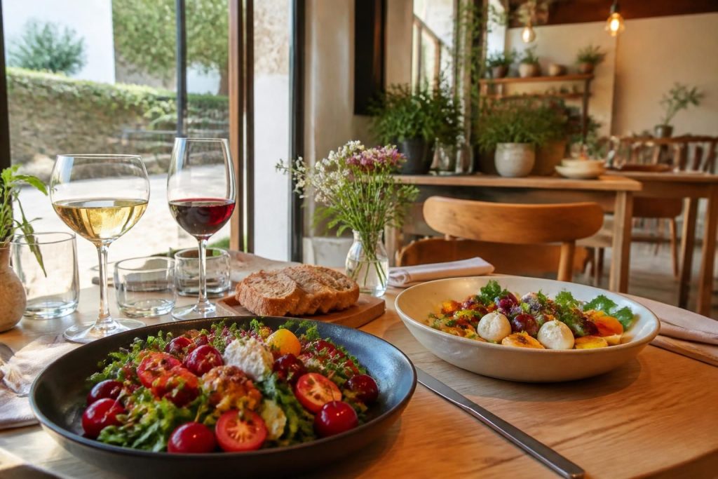 découvrez le restaurant cerise et vinaigrette à saou, où la cuisine inventive sublime des produits frais de saison pour une expérience culinaire unique.