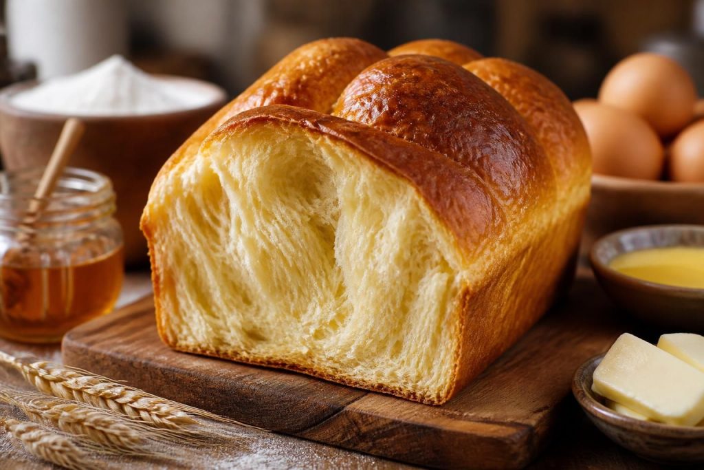 découvrez notre recette facile et rapide pour une brioche au levain moelleuse et parfumée, parfaite pour un petit-déjeuner gourmand.