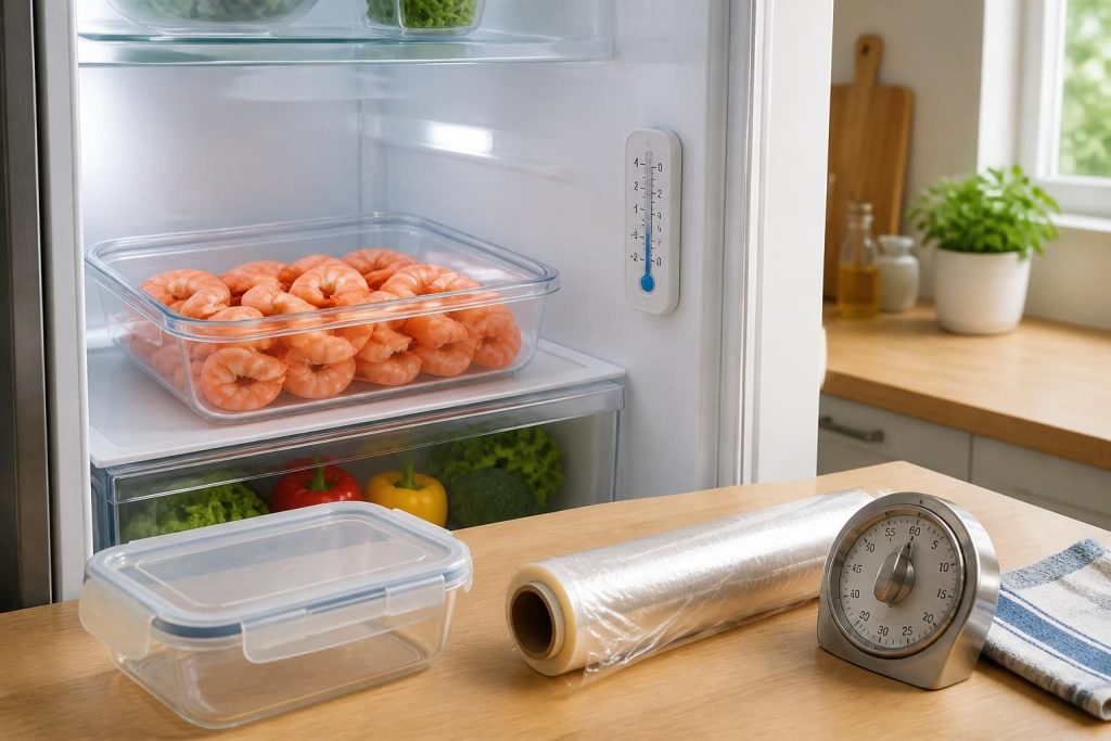 découvrez combien de temps conserver les crevettes cuites au réfrigérateur et obtenez des conseils pratiques pour garantir leur fraîcheur et sécurité alimentaire.