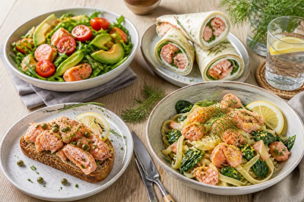 découvrez des idées recettes simples et rapides pour cuisiner votre saumon cuit. des plats savoureux et faciles à préparer pour toutes vos envies gourmandes.