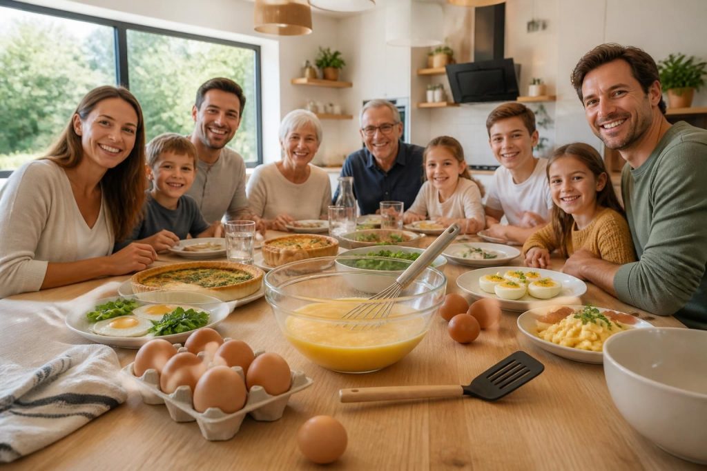 découvrez une recette facile et délicieuse utilisant beaucoup d'œufs, parfaite pour régaler toute la famille en un rien de temps.