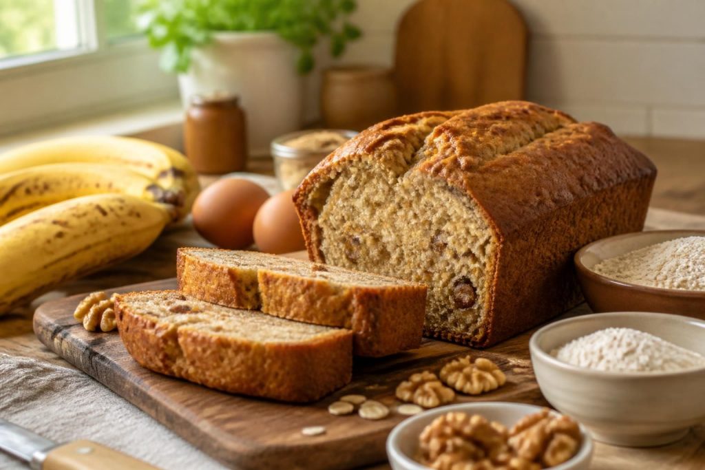 découvrez une recette facile et gourmande de banana bread healthy, sans sucre ajouté, idéale pour un goûter sain et savoureux.