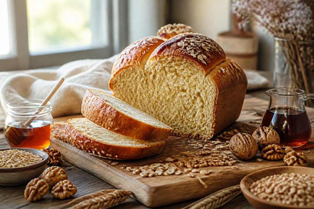 découvrez notre recette de brioche healthy maison, moelleuse et sans sucre raffiné, idéale pour un petit-déjeuner gourmand et équilibré.