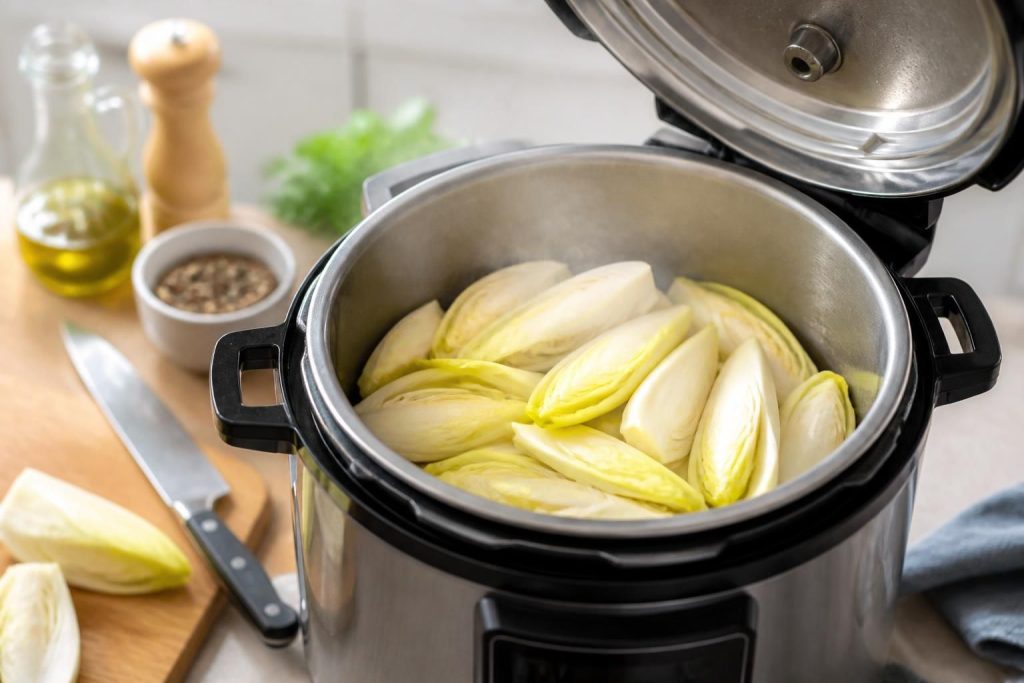 découvrez comment cuire les endives à la cocotte minute avec nos conseils pratiques, le temps de cuisson idéal et des astuces pour réussir à coup sûr un plat savoureux et fondant.