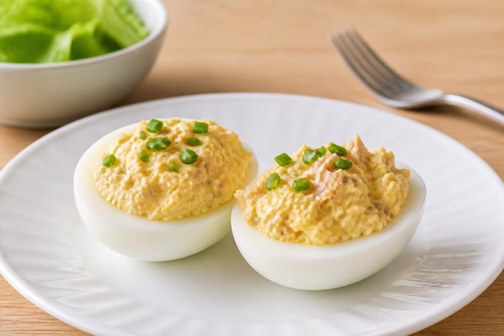 découvrez une recette simple et rapide d'œuf mimosa au thon, parfaite pour un apéritif gourmand ou une entrée légère.