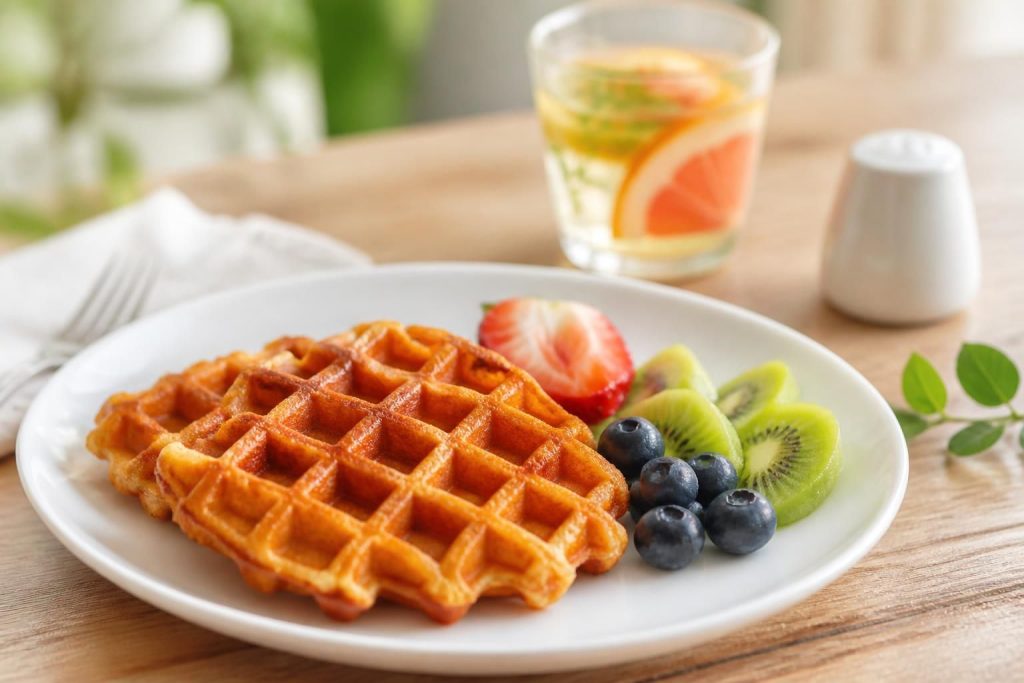 découvrez une recette saine et rapide de gaufres à la patate douce, légères et délicieuses, parfaite pour un snack équilibré ou un petit-déjeuner gourmand.