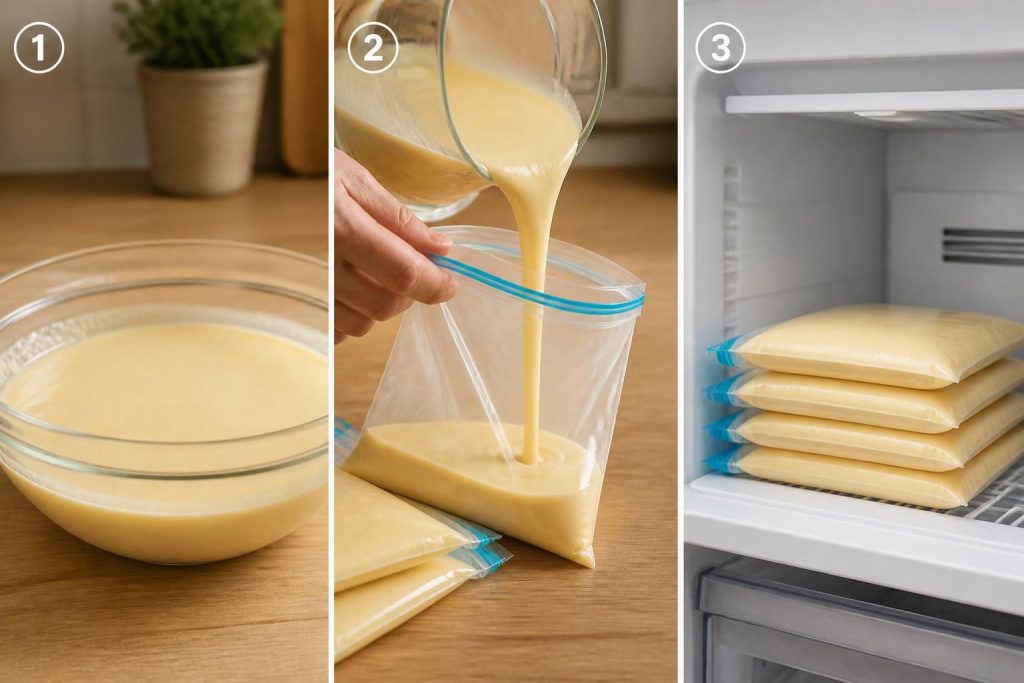 apprenez comment congeler efficacement la pâte à crêpe pour la conserver longtemps tout en gardant sa fraîcheur et sa saveur.