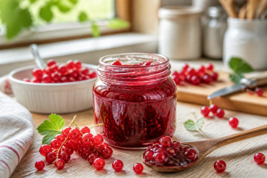 découvrez une recette facile et rapide pour préparer une délicieuse confiture de groseille maison, parfaite pour savourer le goût fruité et naturel.