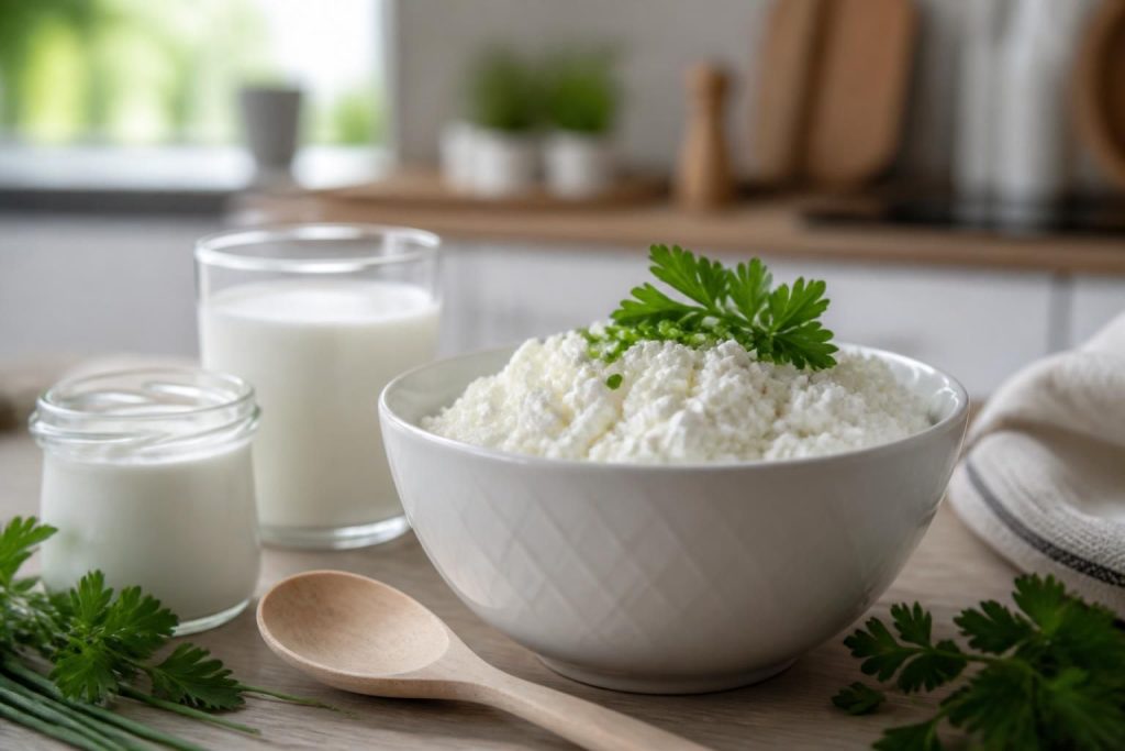 découvrez une recette facile et rapide pour préparer du cottage cheese maison, délicieux et sain, à réaliser directement chez vous.