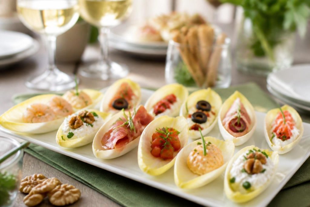 découvrez 10 recettes faciles et originales à base d'endives pour un apéritif réussi et surprenez vos invités avec des saveurs uniques.