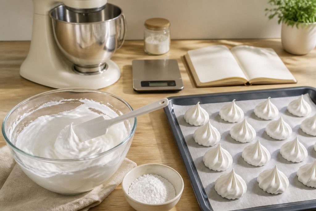 découvrez notre recette facile et inratable de meringues pour les nuls, expliquée étape par étape pour réussir à coup sûr ces délicieuses douceurs légères.