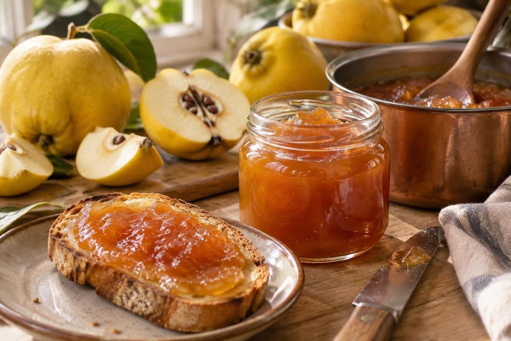découvrez une recette facile et rapide de confiture de coing, idéale pour savourer ce fruit d’automne au petit-déjeuner ou au goûter.